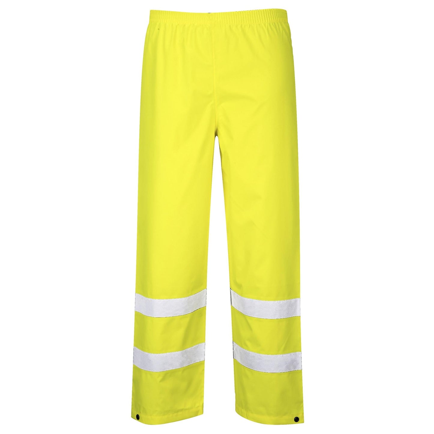 Orange Safety Pants - Portwest - Reflective Visibility Fabric