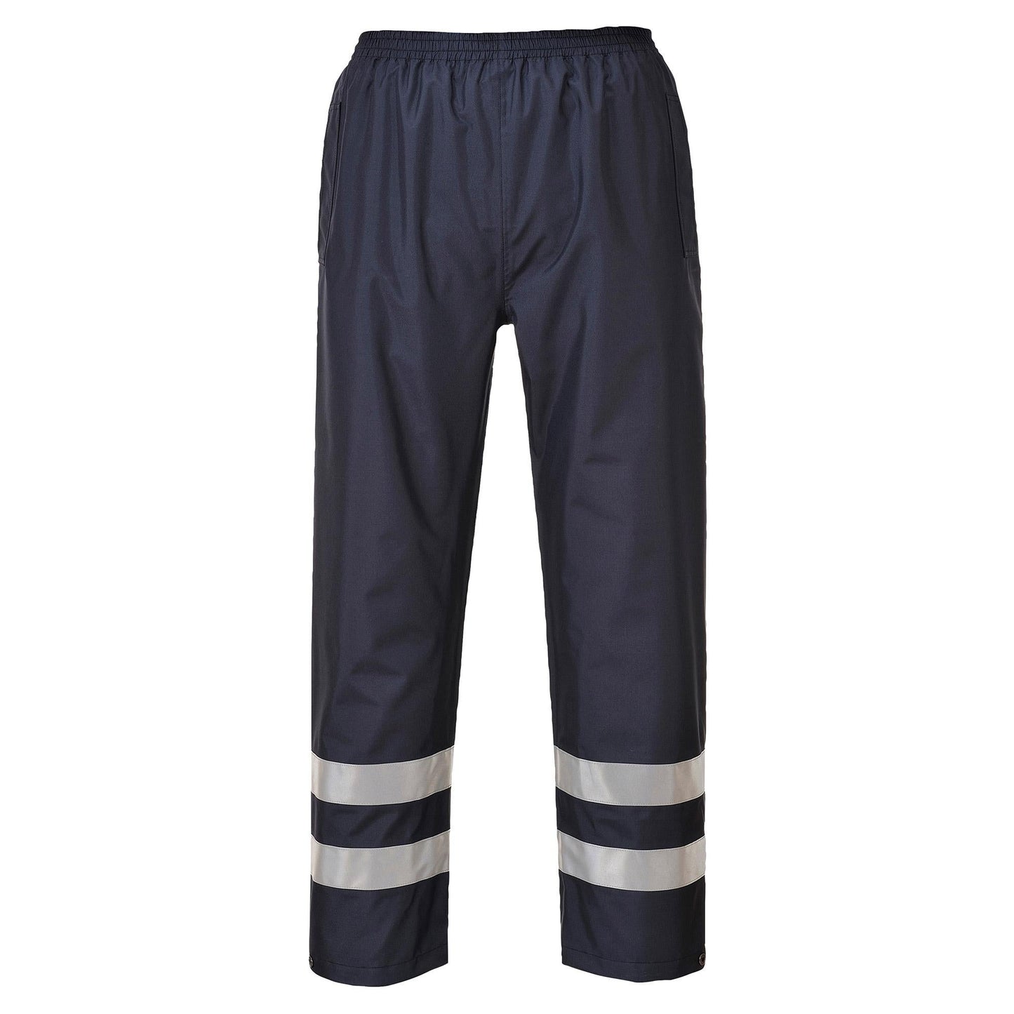 Black Rain Pants - Portwest - Water-Resistant Fabric