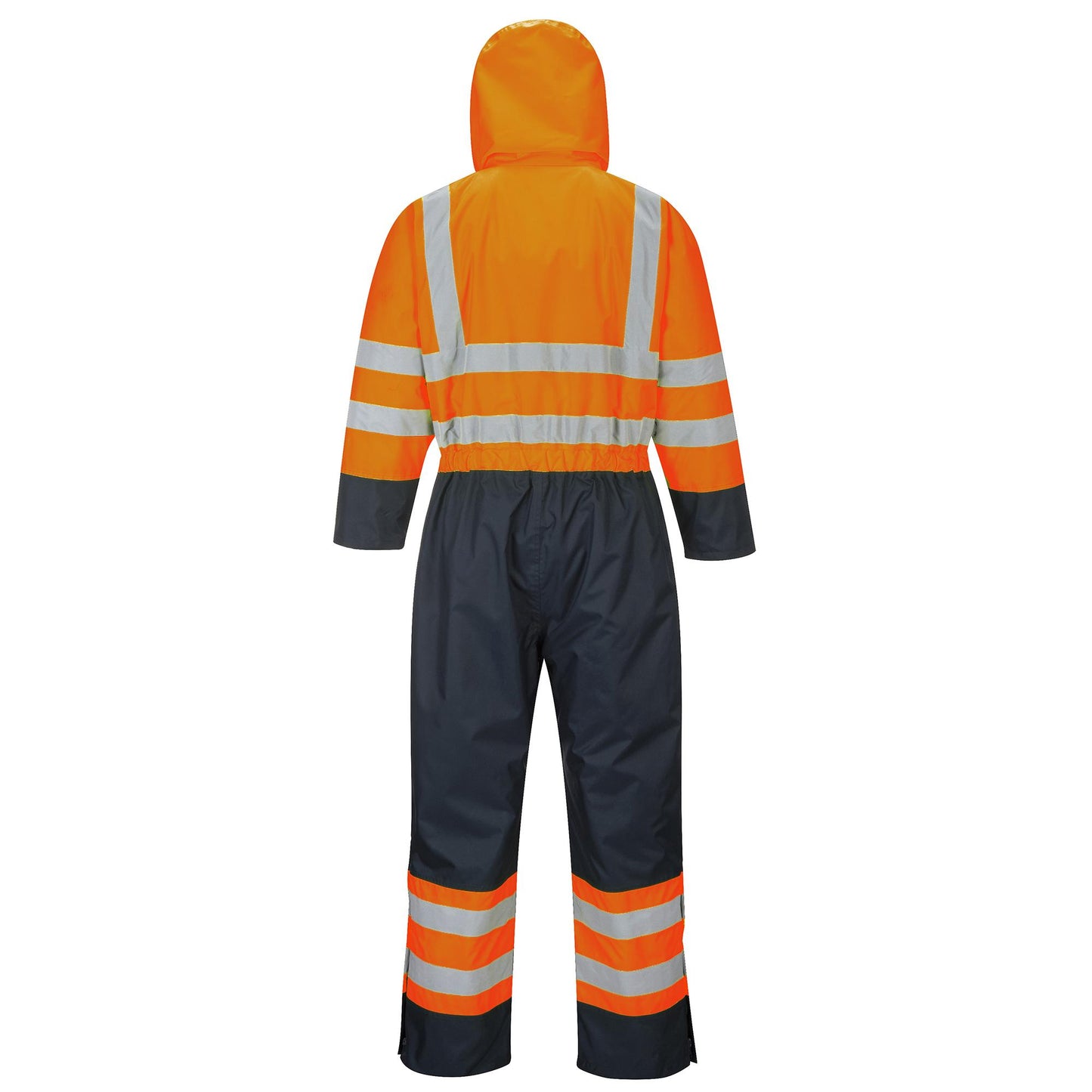 Orange/Navy Coveralls - Portwest - Hi-Vis Fabric