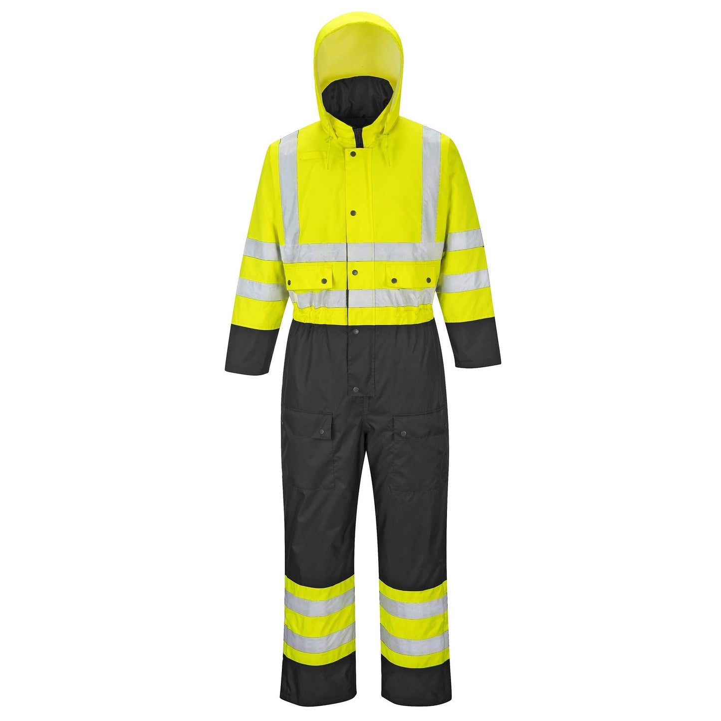Orange/Navy Coveralls - Portwest - Hi-Vis Fabric