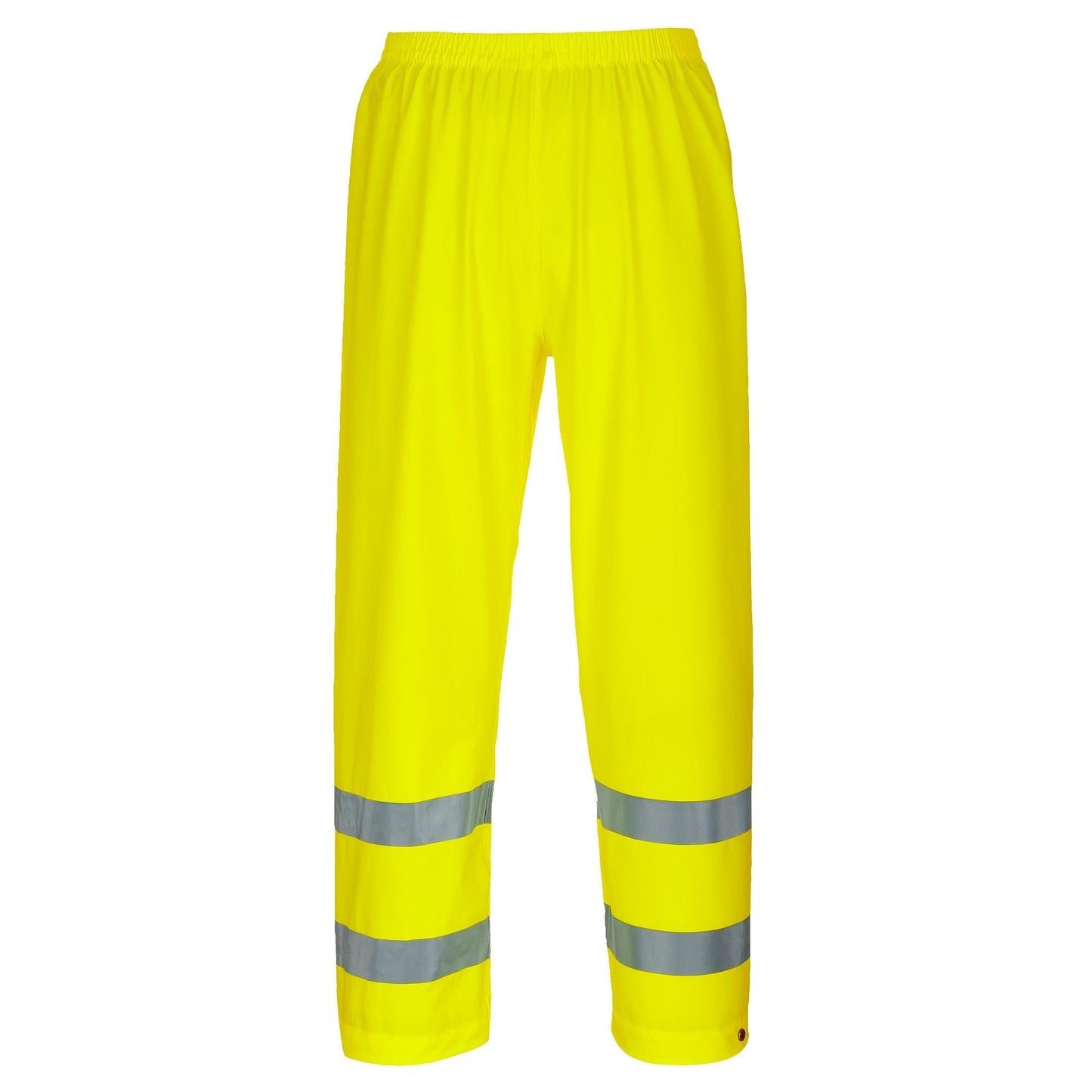 Yellow Safety Pants - Portwest - Waterproof Design