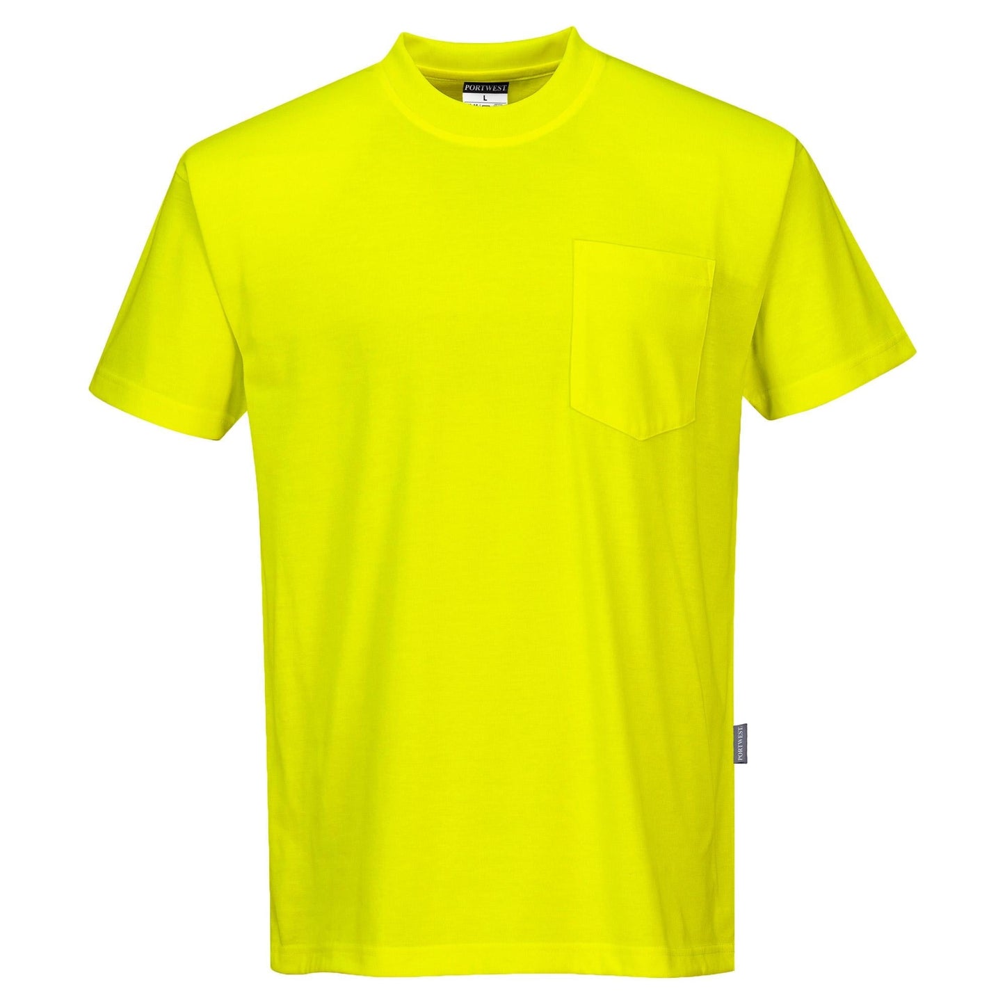 Orange Safety Shirt - Portwest - Lightweight Cotton Blend