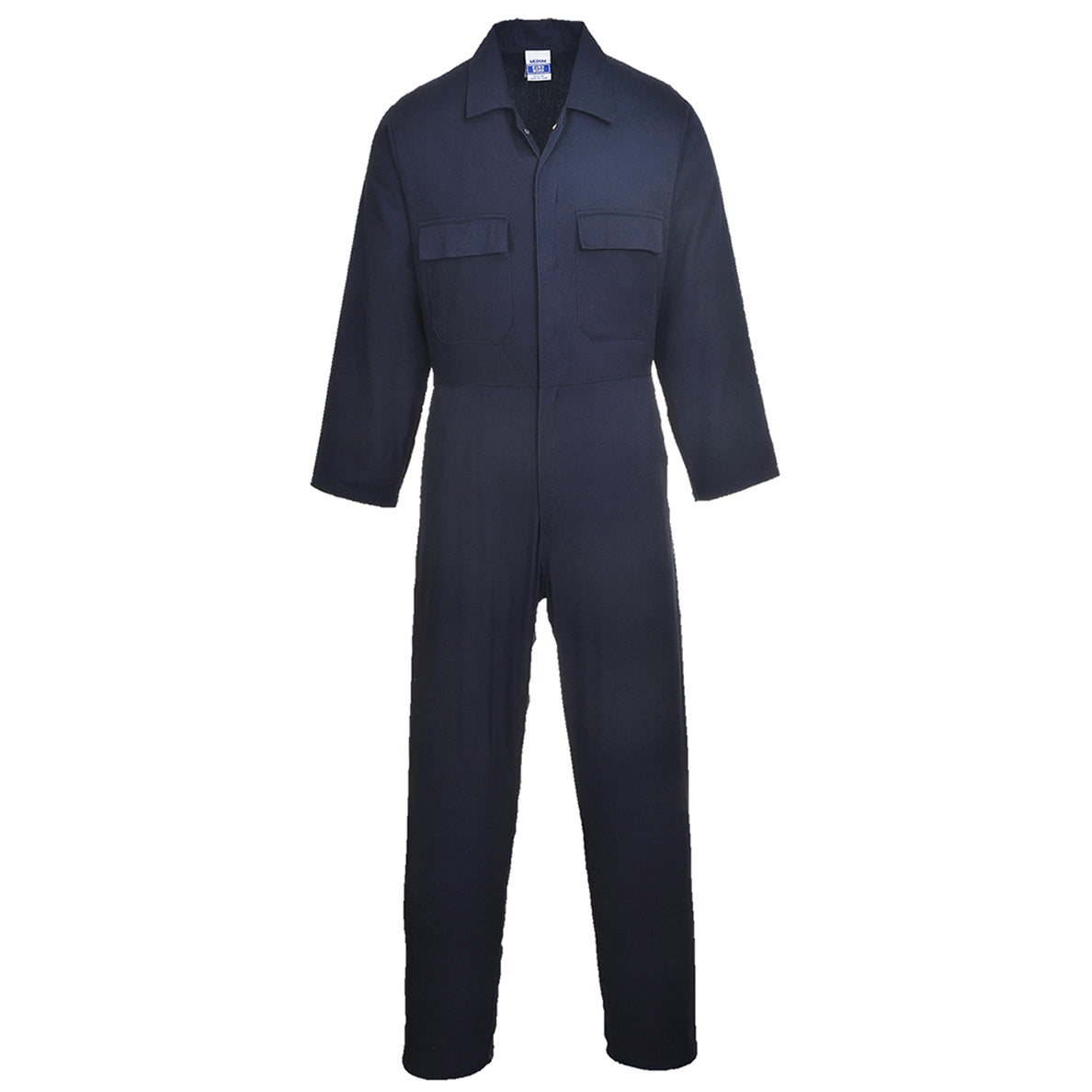 Black Cotton Coveralls - Portwest - Soft Fabric