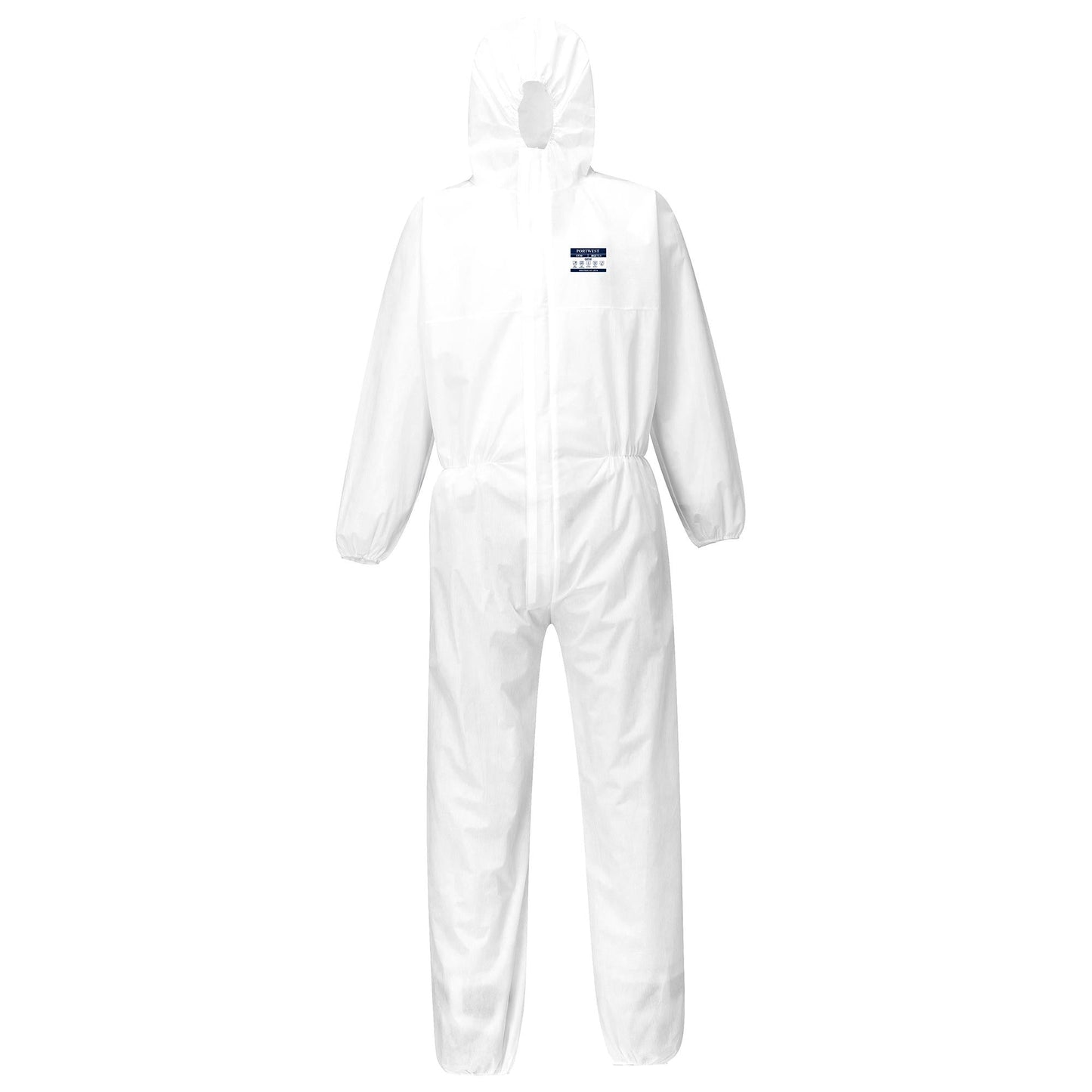 White Coveralls - Portwest - Breathable Fabric