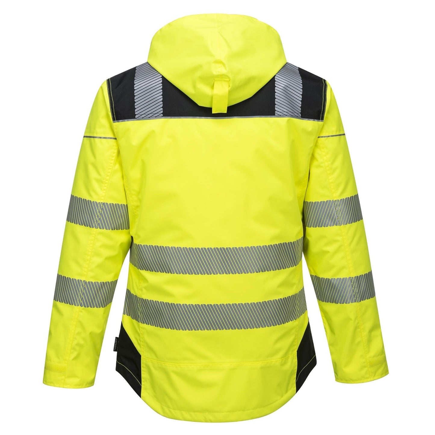 Yellow/Black Safety Jacket - Portwest - Hi-Vis Insulated