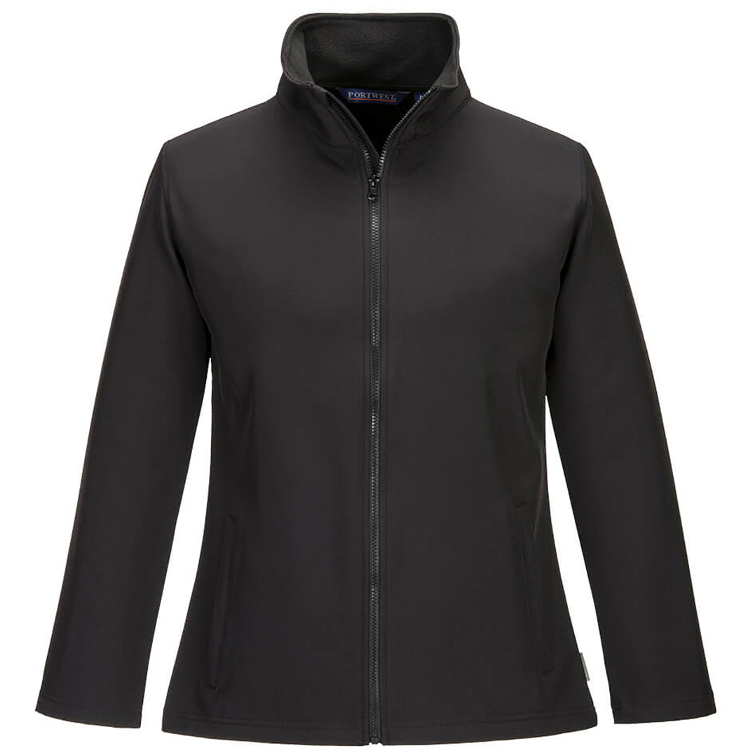 Black Softshell - Portwest - Fleece Lined, Windproof