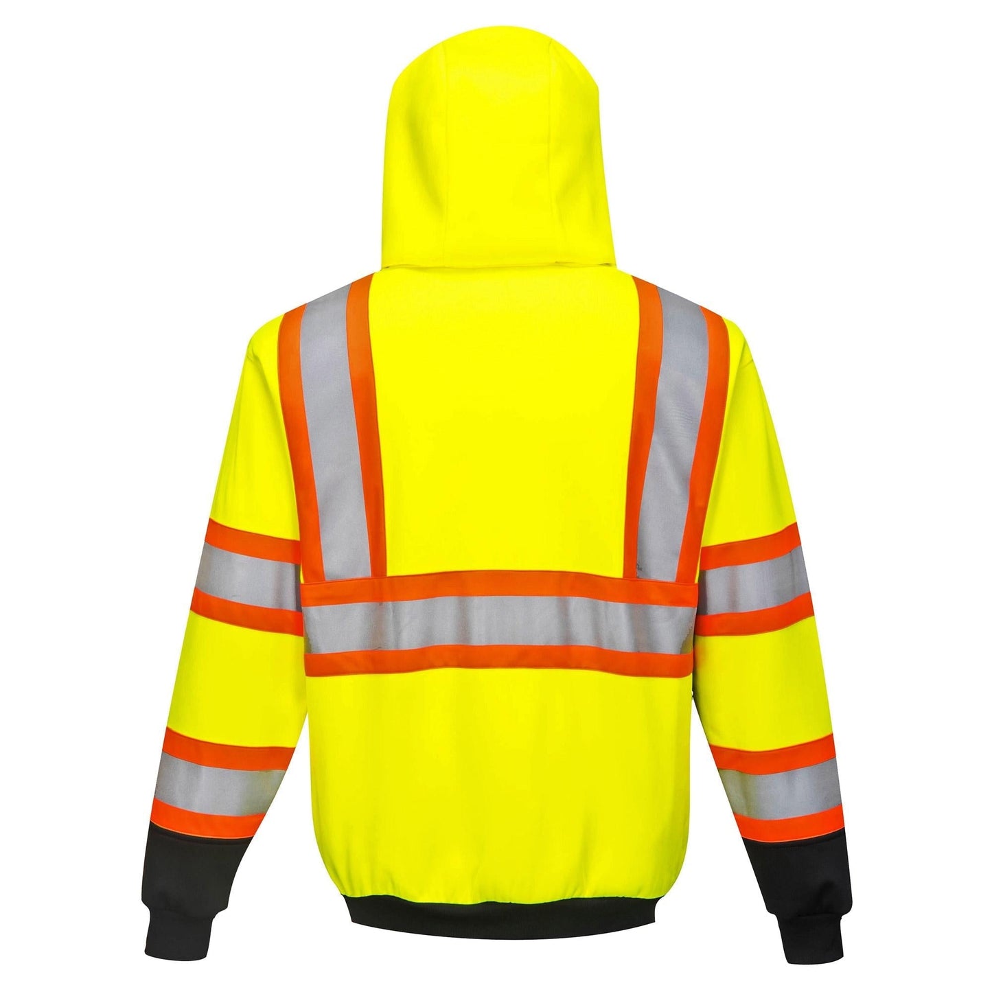 Yellow/Lime Safety Sweatshirt - Portwest - Reflective Design