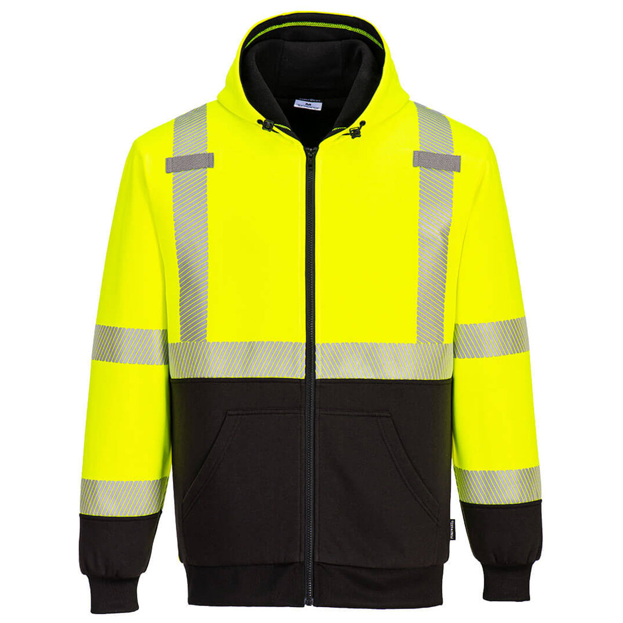 Yellow Safety Sweatshirt - Portwest - Warm Thermal