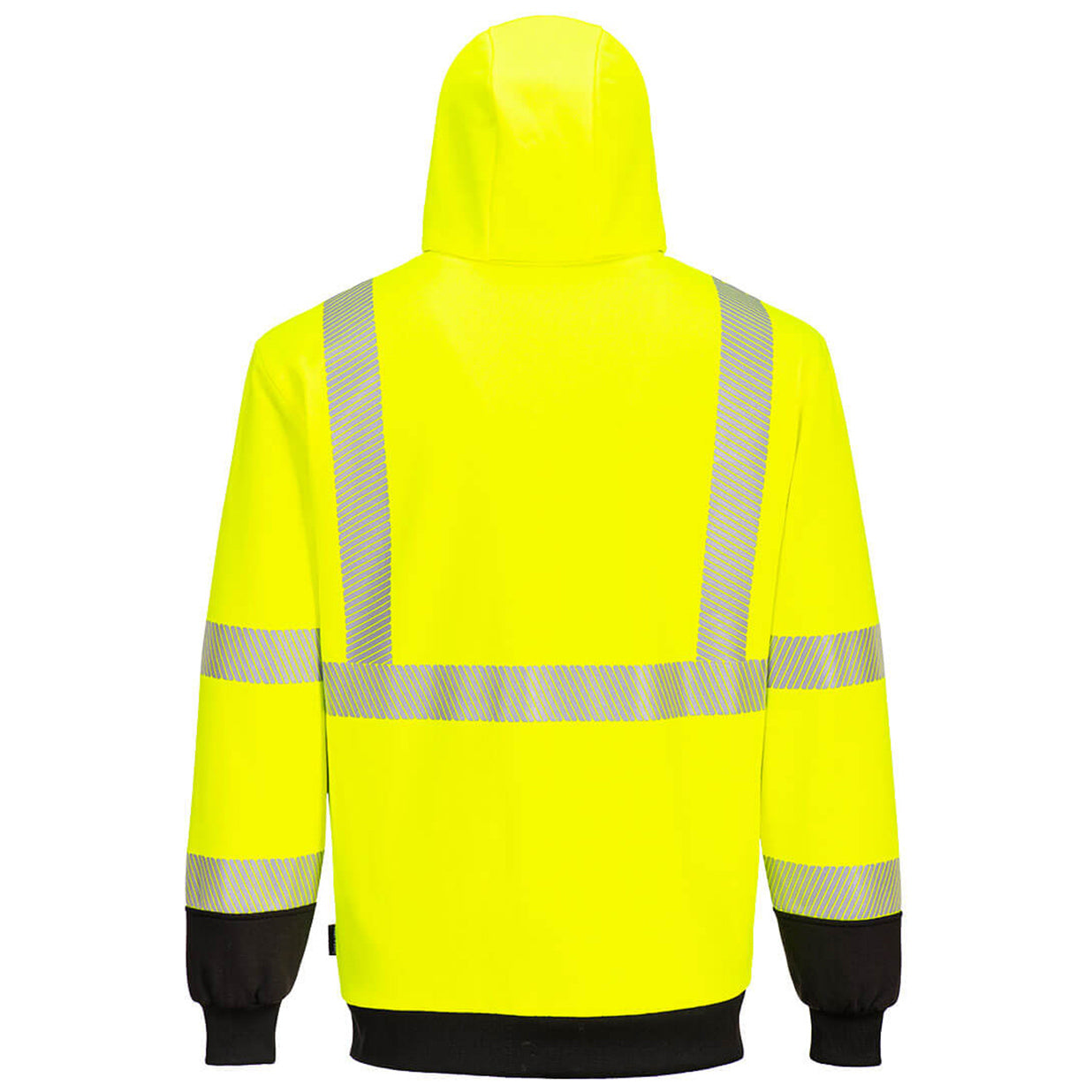 Yellow Safety Sweatshirt - Portwest - Warm Thermal