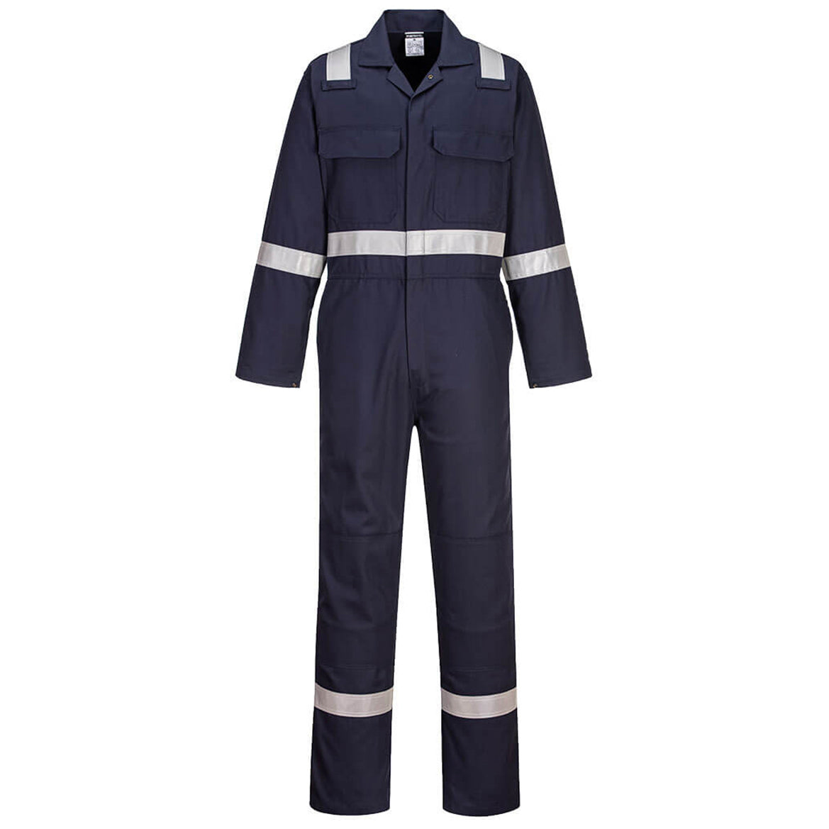 Navy Coveralls - Portwest - Flame Resistant Design