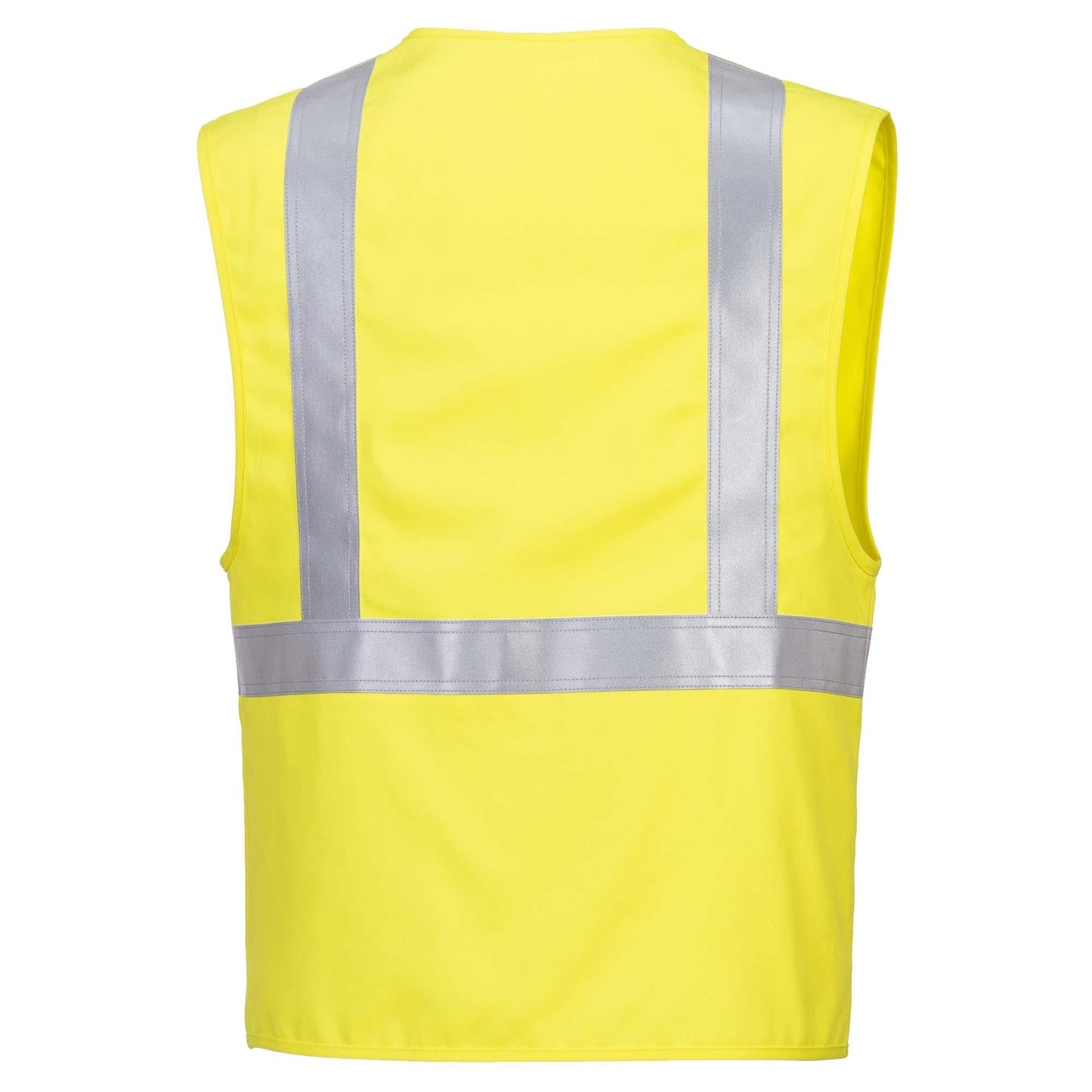 Yellow/Lime Safety Vest - Portwest - Flame Resistant