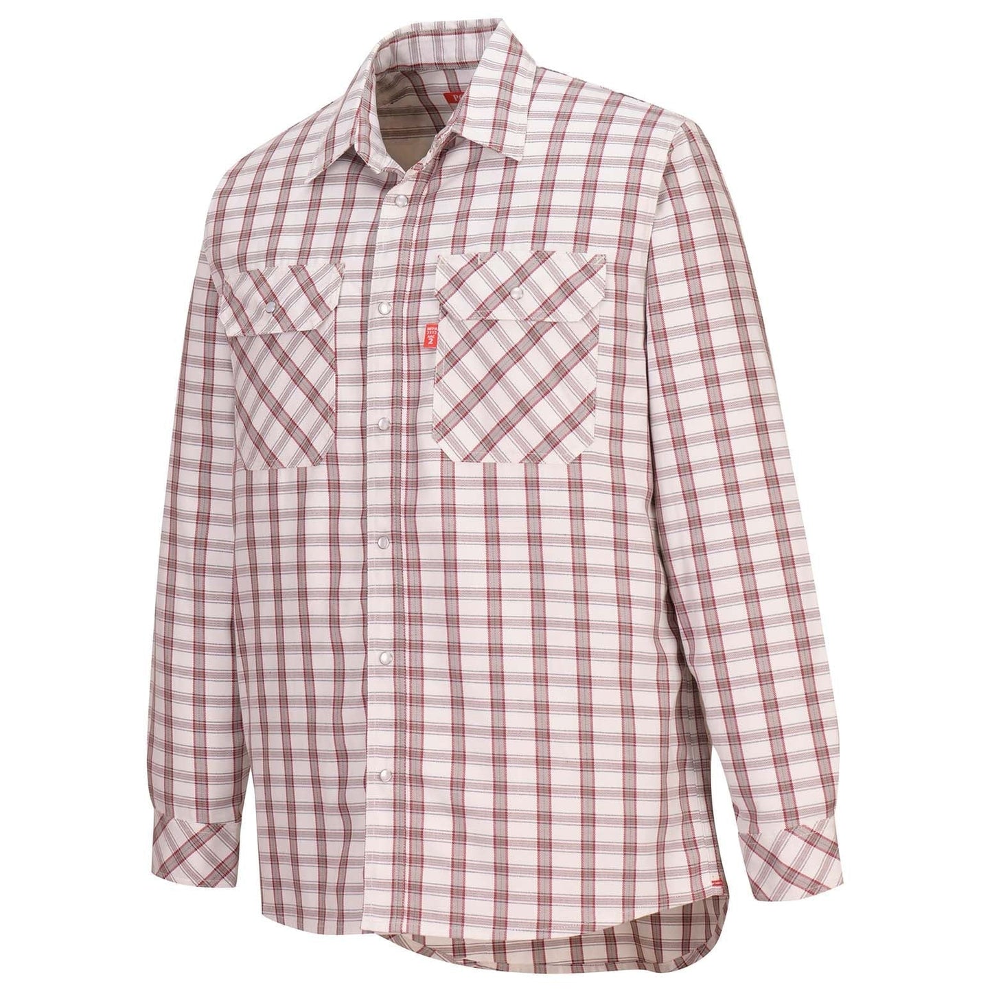 Khaki Button Up Shirt - Portwest - Comfortable Fit