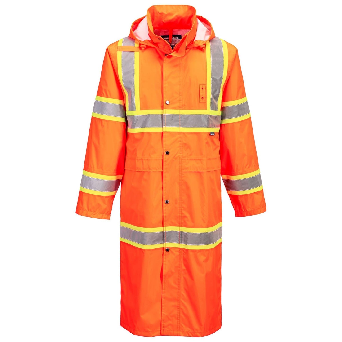 Orange Raincoats - Portwest - Waterproof Fabric
