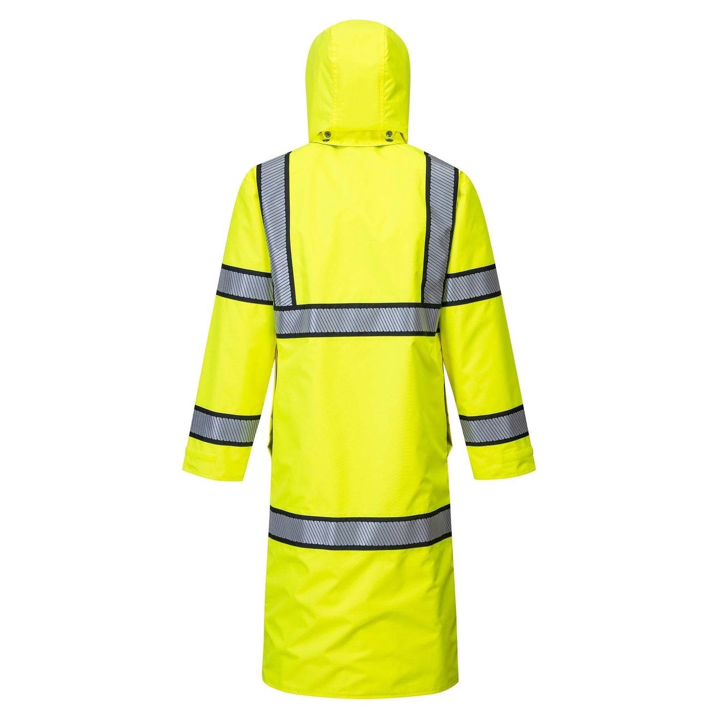 Yellow/Lime/Black Raincoat - Portwest - Waterproof Design