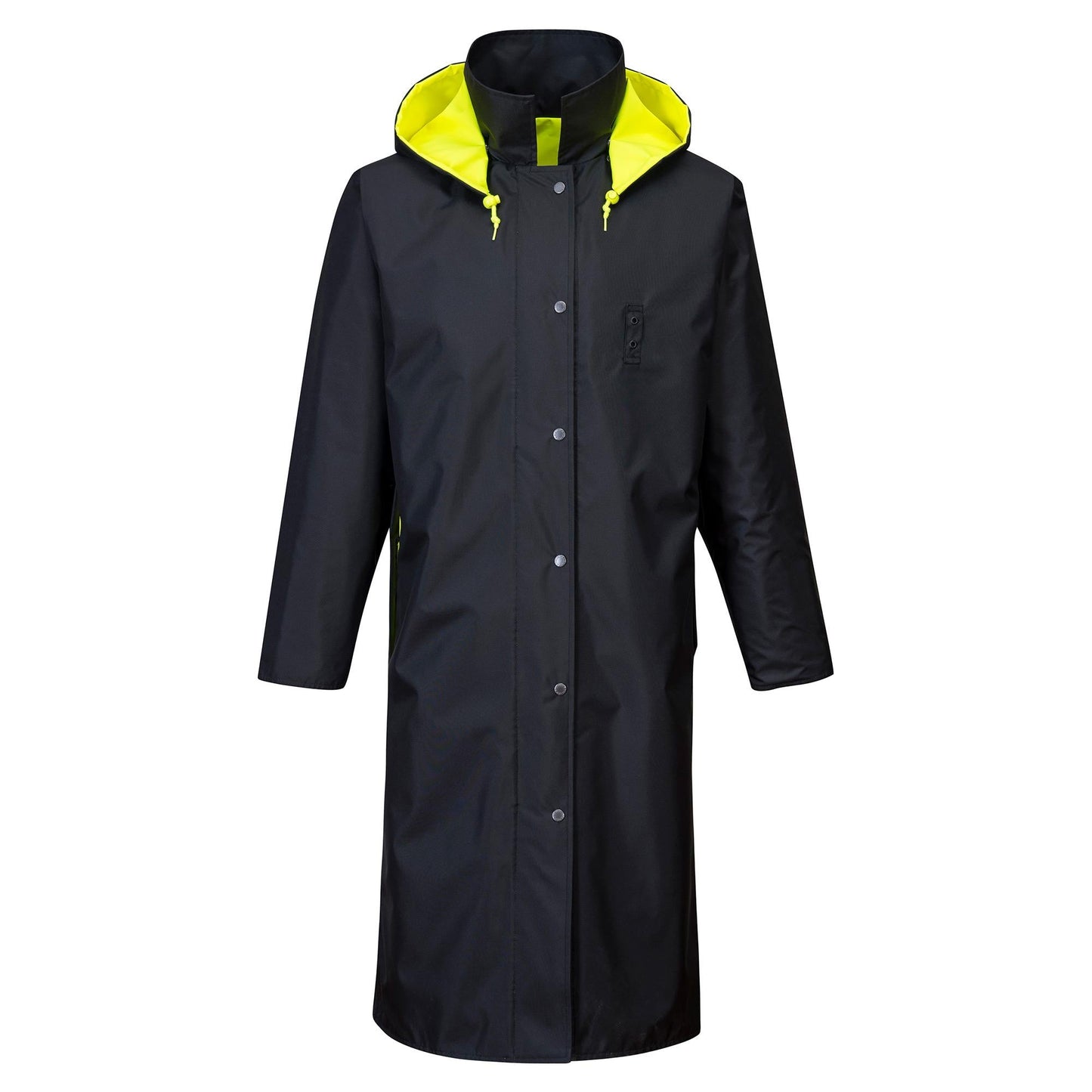 Yellow/Lime/Black Raincoat - Portwest - Waterproof Design