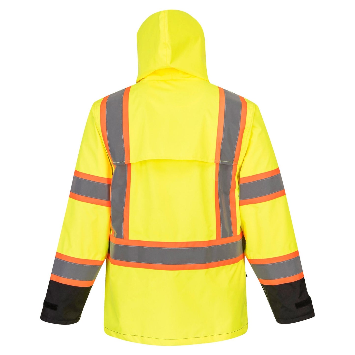 Yellow/Black Rain Jackets - Portwest - Lightweight Design