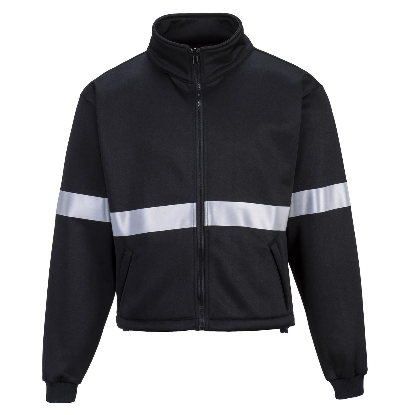 Orange/Black Safety Jackets - Portwest - Waterproof Bomber