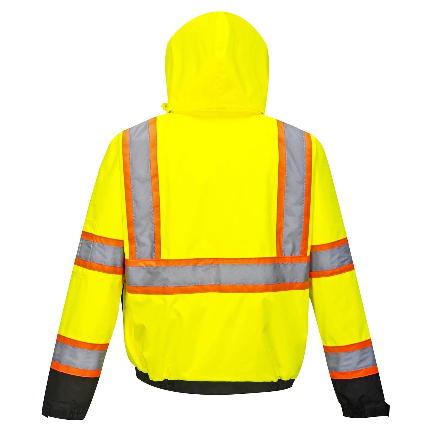 Yellow/Black Safety Jackets - Portwest - Hi-Vis Bomber