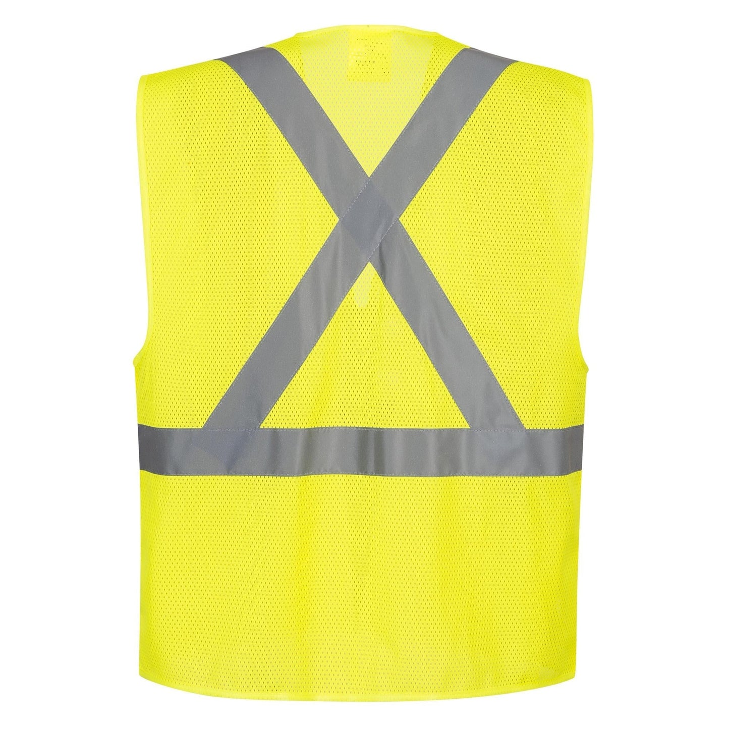Orange Safety Vest - Portwest - Hi-Vis Mesh Fabric