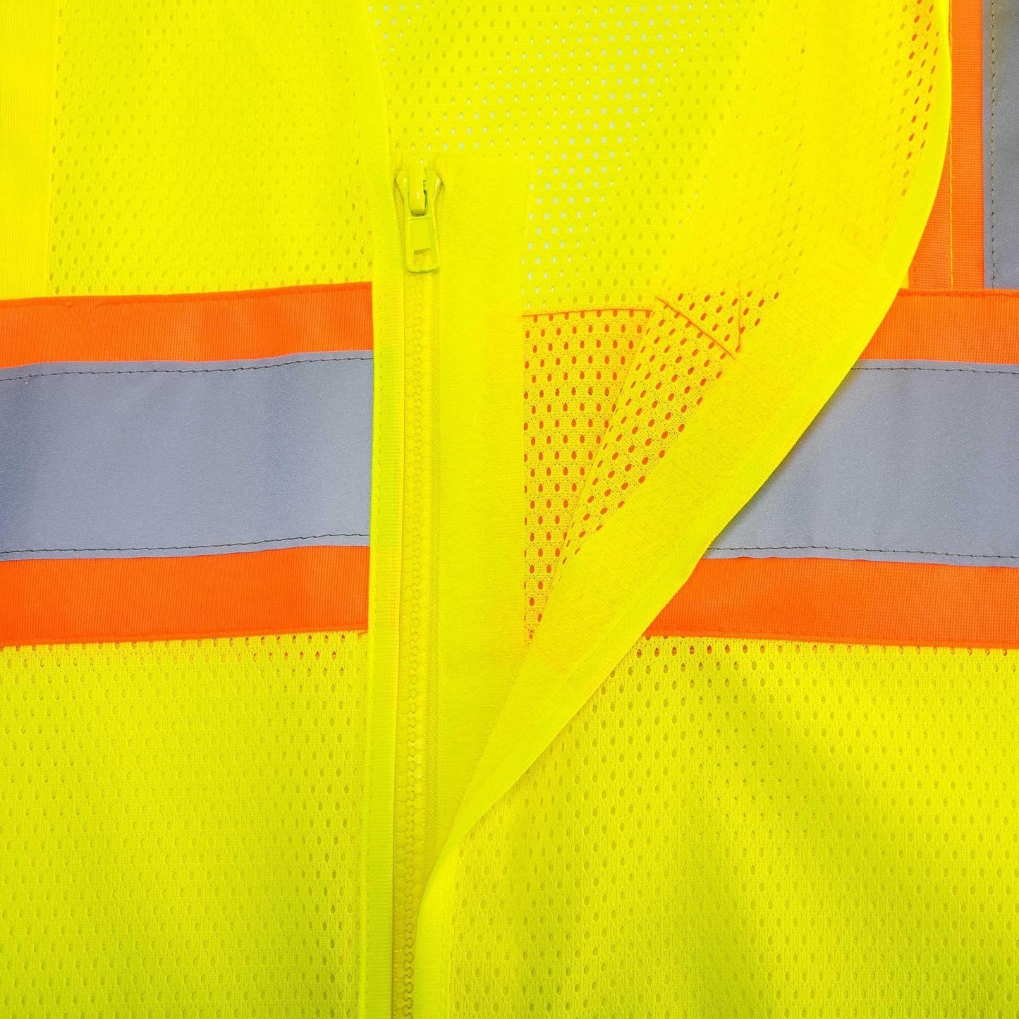 Yellow Safety Vest - Portwest - Breathable Mesh