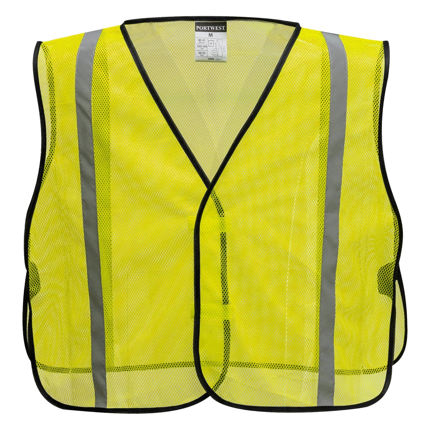 Yellow Safety Vests - Portwest - Lightweight Mesh