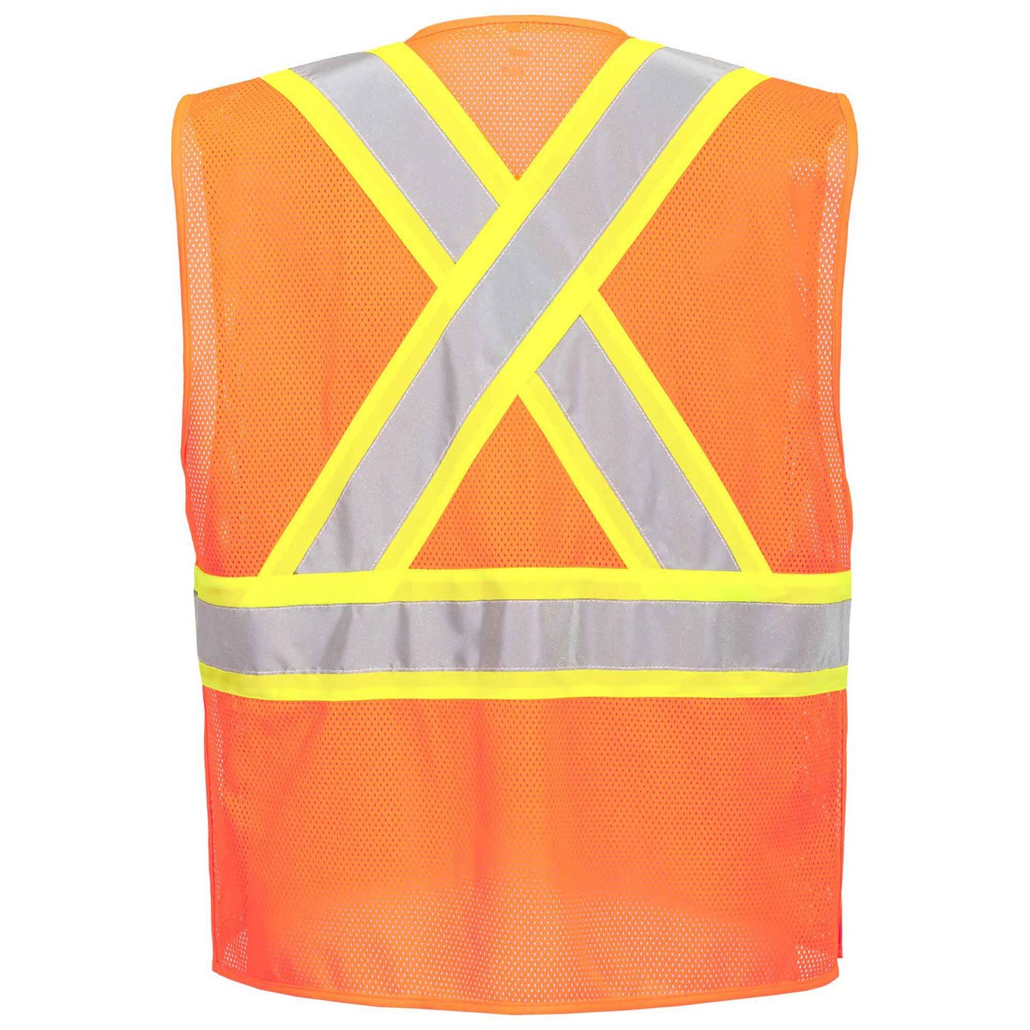Orange Safety Vest - Portwest - Breathable Mesh Design