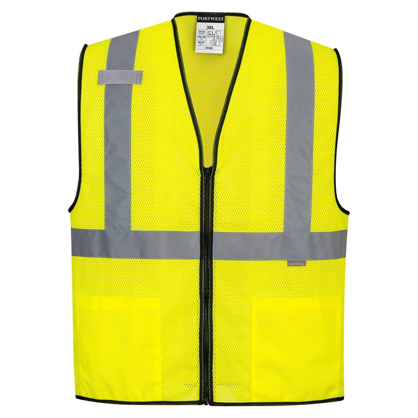 Orange Safety Vests - Portwest - Cooling Mesh Fabric