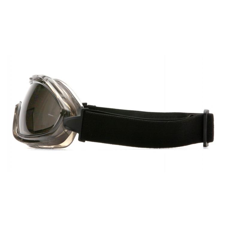 Gray Anti-Fog Lens Goggles - Pyramex - Lightweight Design