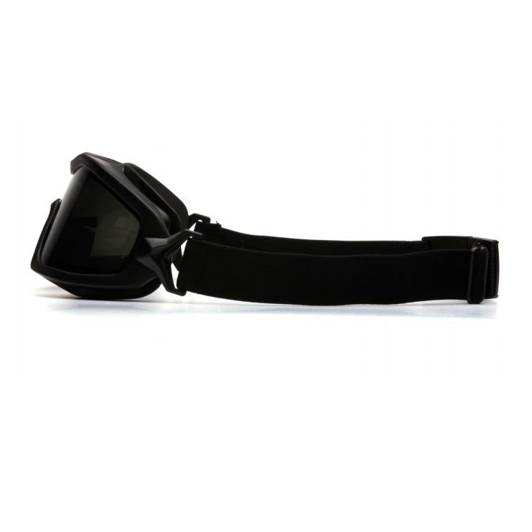 Clear H2X Anti-Fog Lens Goggles - Pyramex - Black Frame