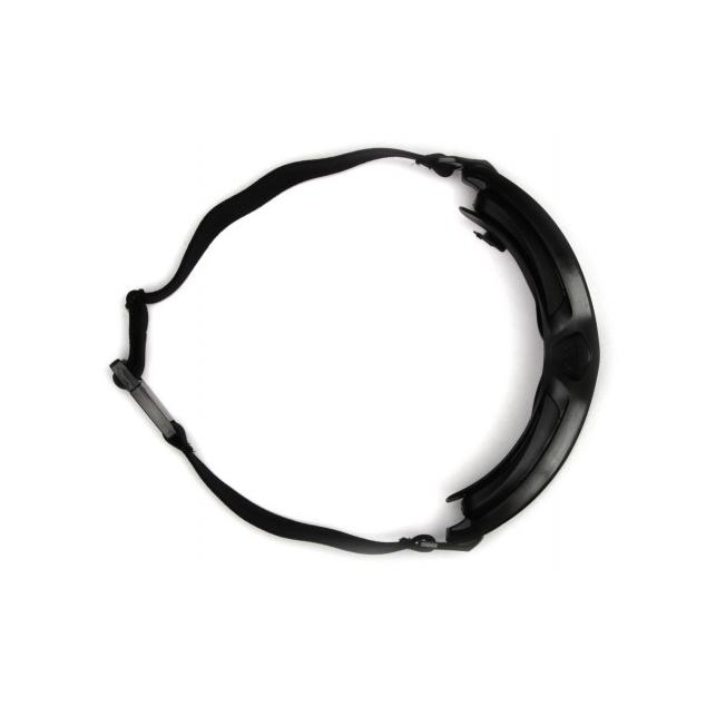 Clear H2X Anti-Fog Lens Goggles - Pyramex - Black Frame