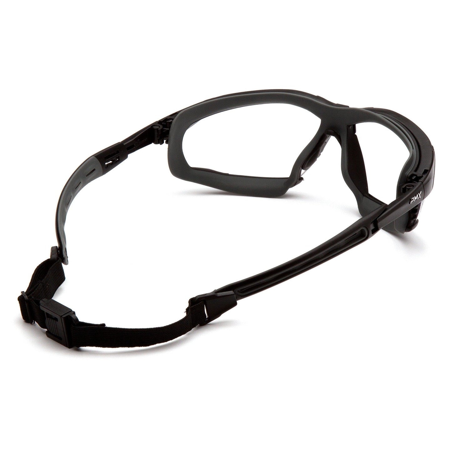 Clear H2MAX Anti-Fog Goggles - Pyramex - Rubber Gasket