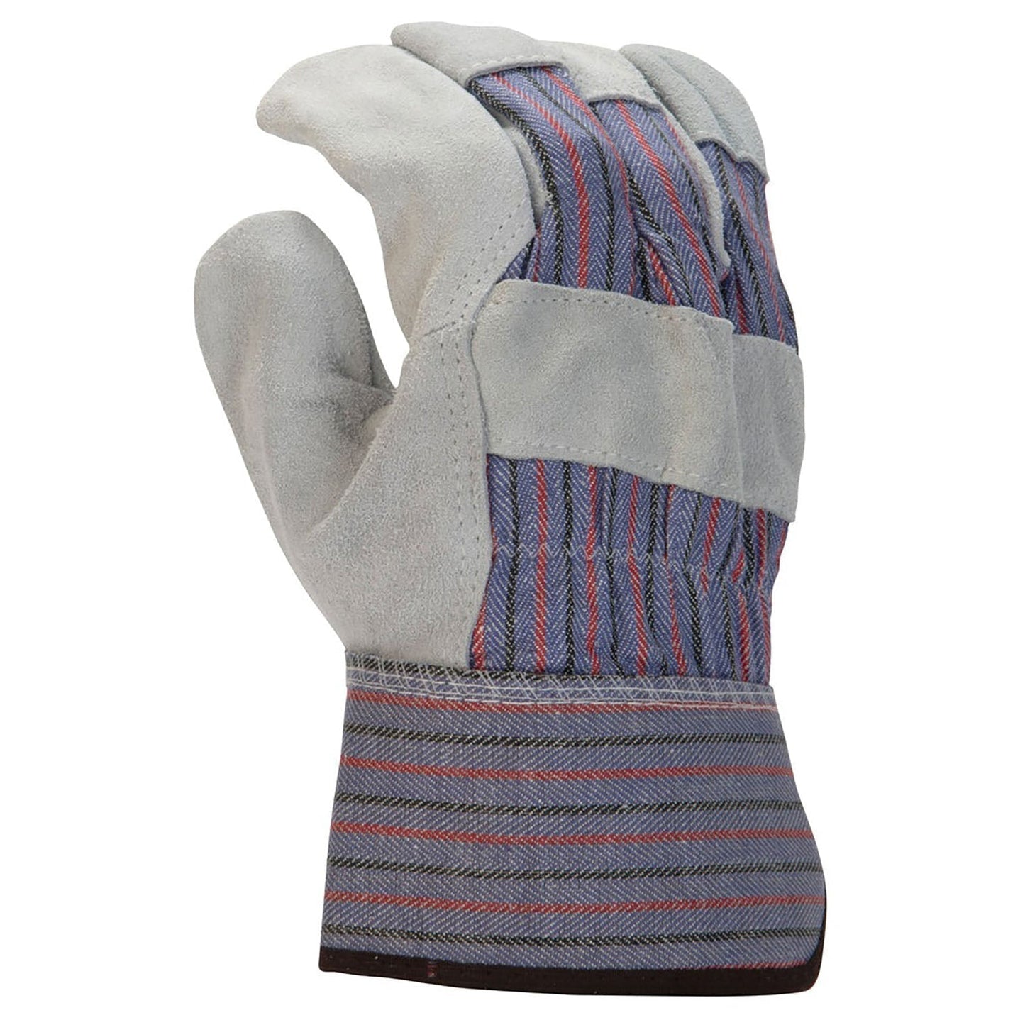 Gray Leather Gloves - Pyramex - Durable Cuff Design