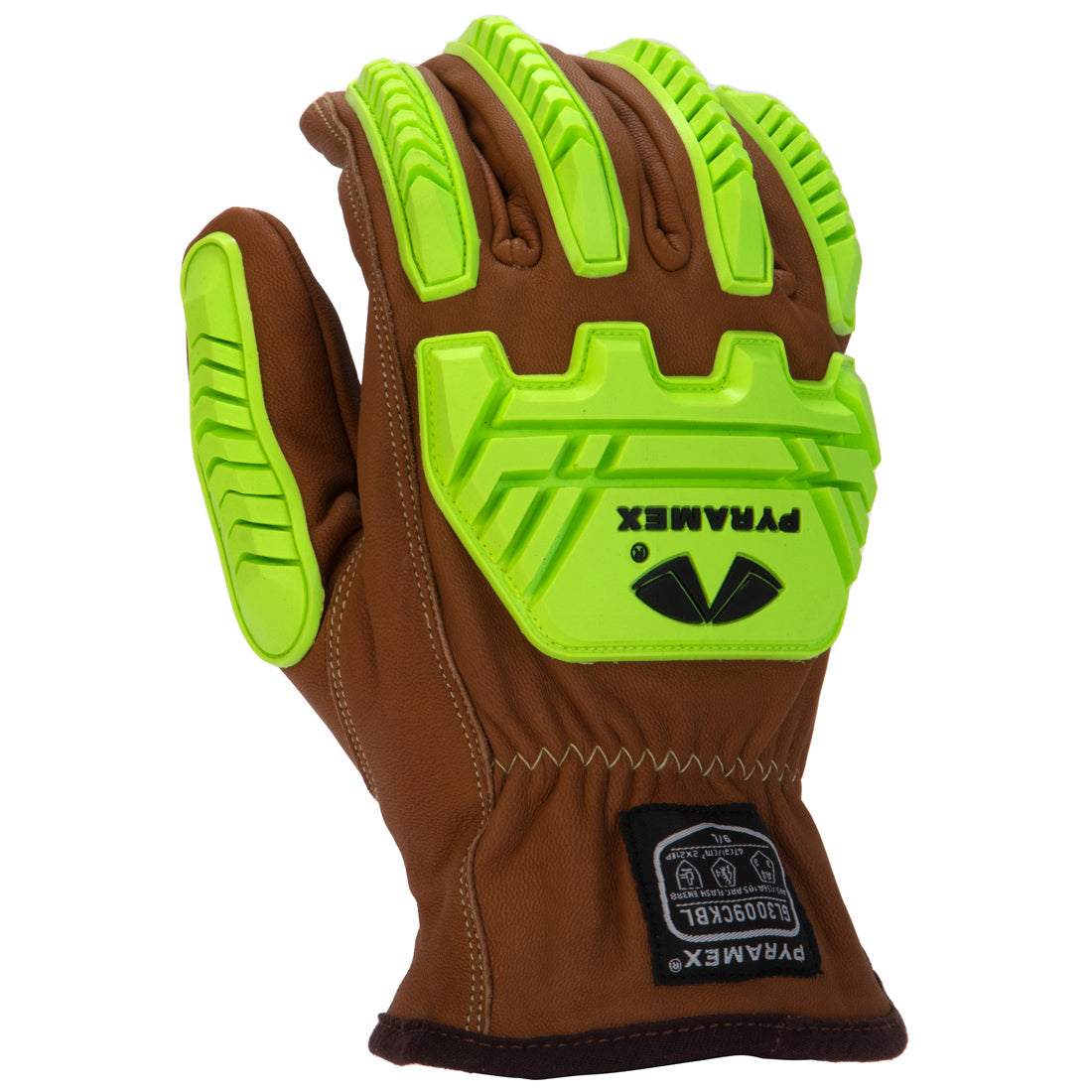 TPR Impact Leather Gloves - Pyramex - Goatskin Design
