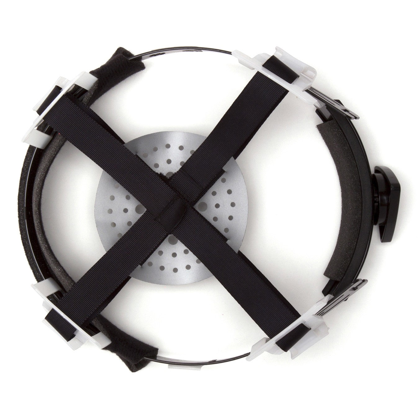 White Hard Hats - Pyramex - Durable Ratchet Suspension