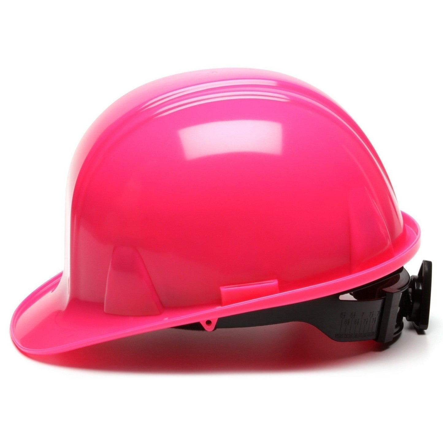 White Hard Hats - Pyramex - Durable Ratchet Suspension