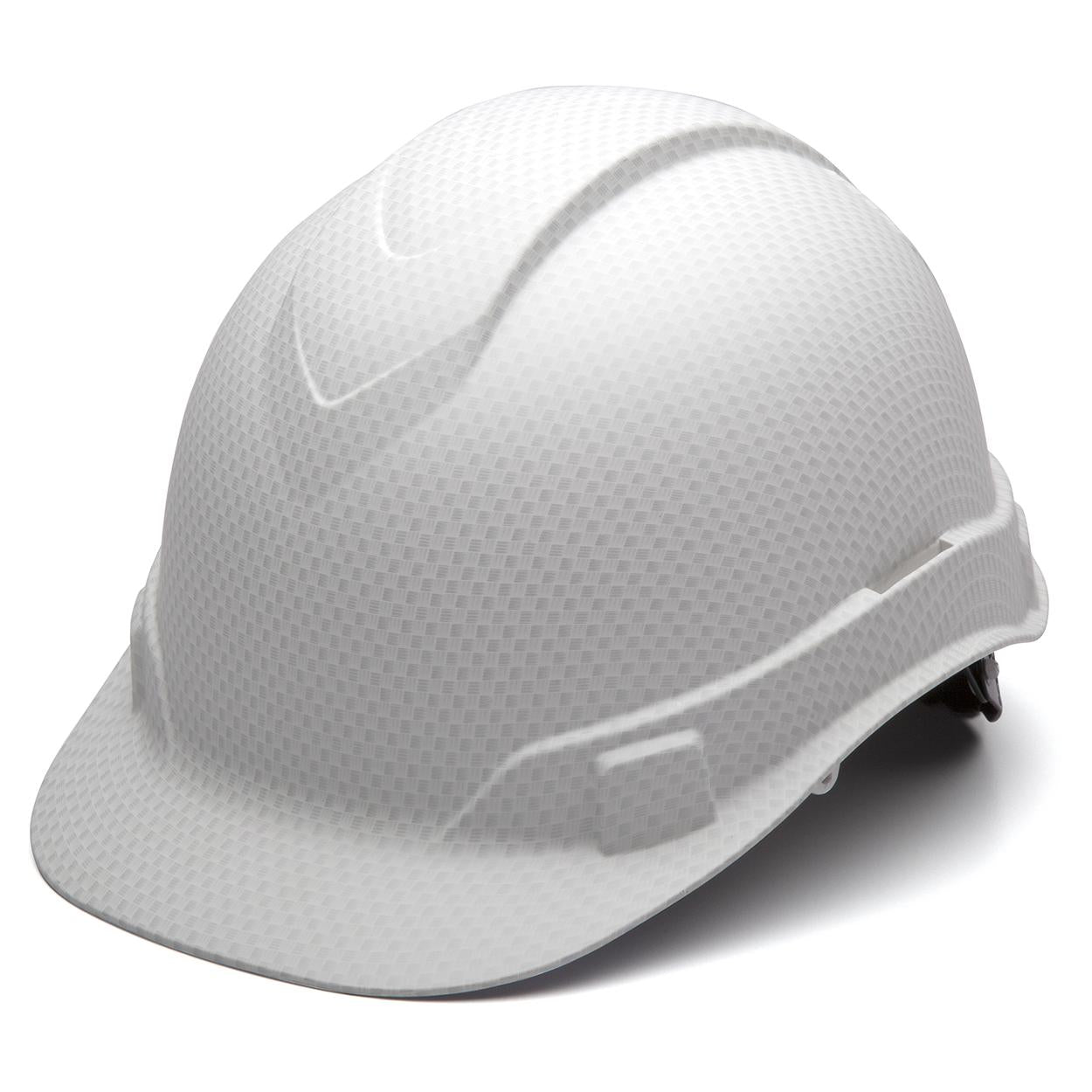Matte White Hard Hat - Pyramex - Lightweight Design