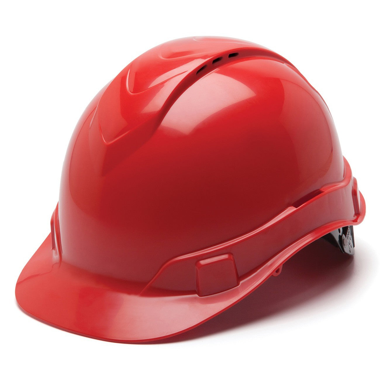 White Hard Hats - Pyramex - Vented Design Comfortable Fit