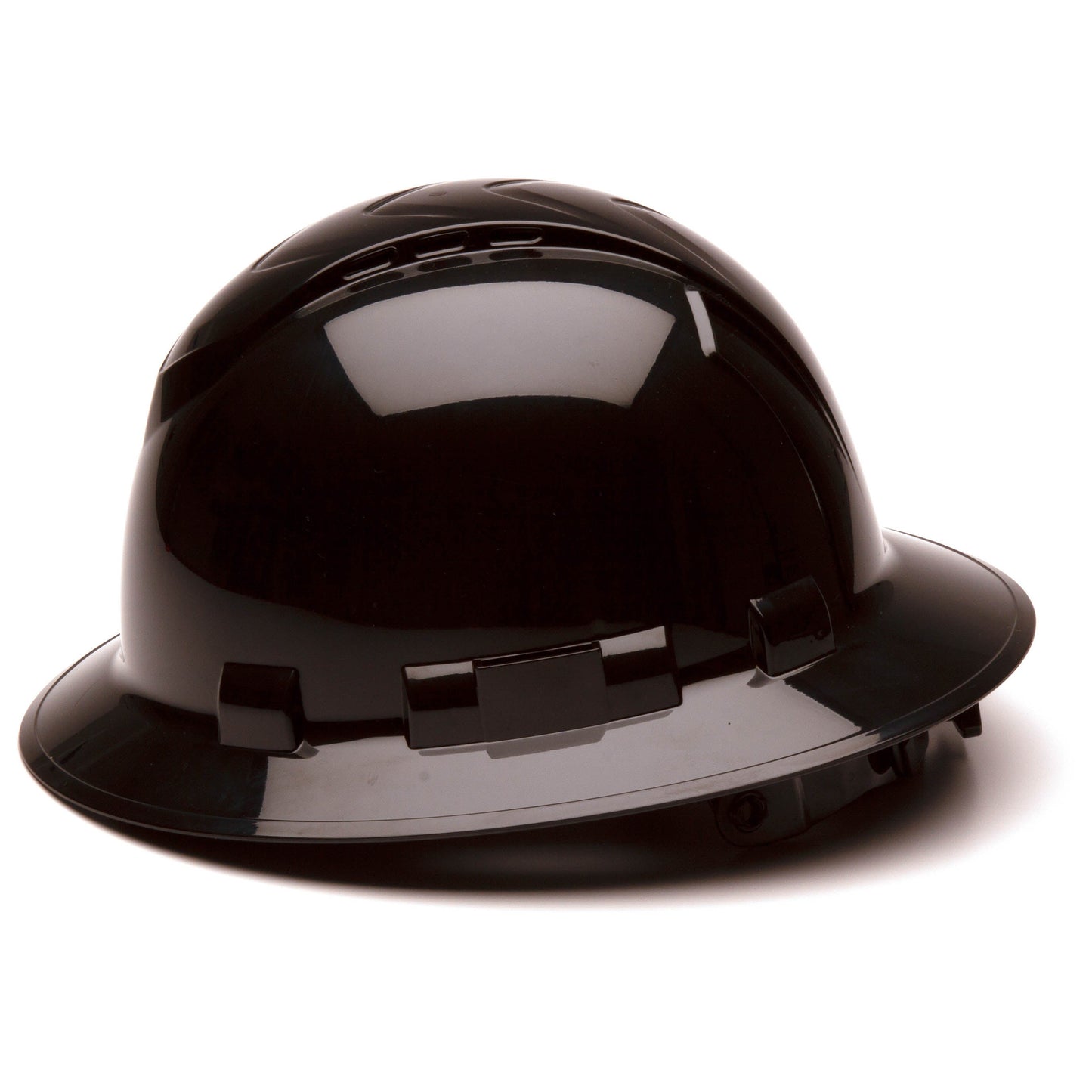 White Hard Hats - Pyramex - Vented Brim for Comfort