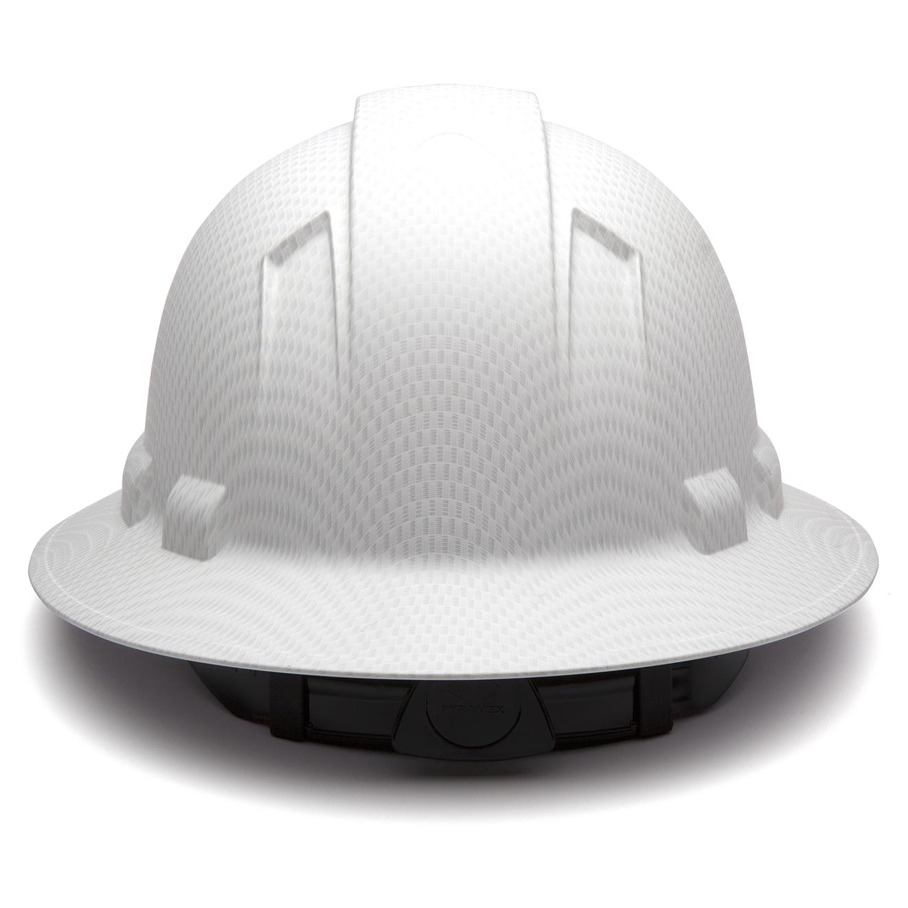Matte White Hard Hat - Pyramex - Durable Design