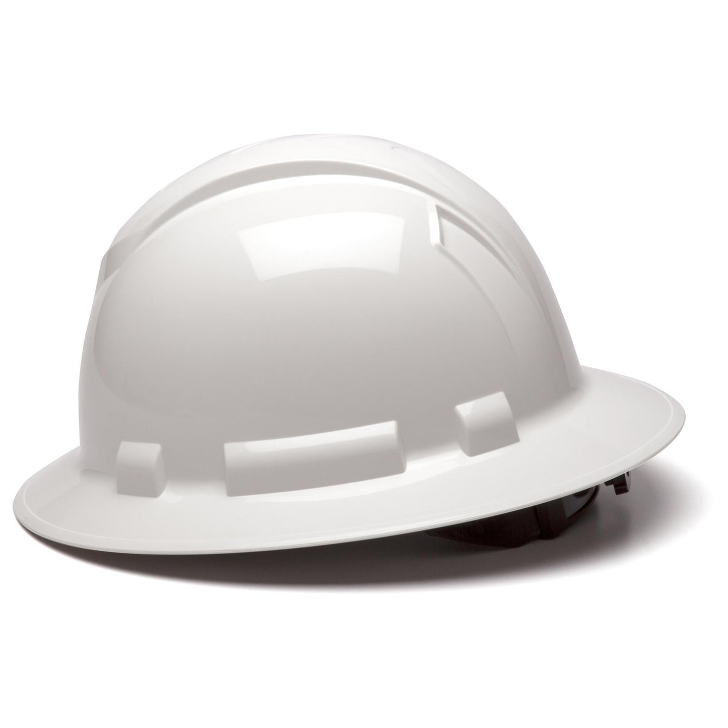 White Hard Hats - Pyramex - Lightweight ABS Design