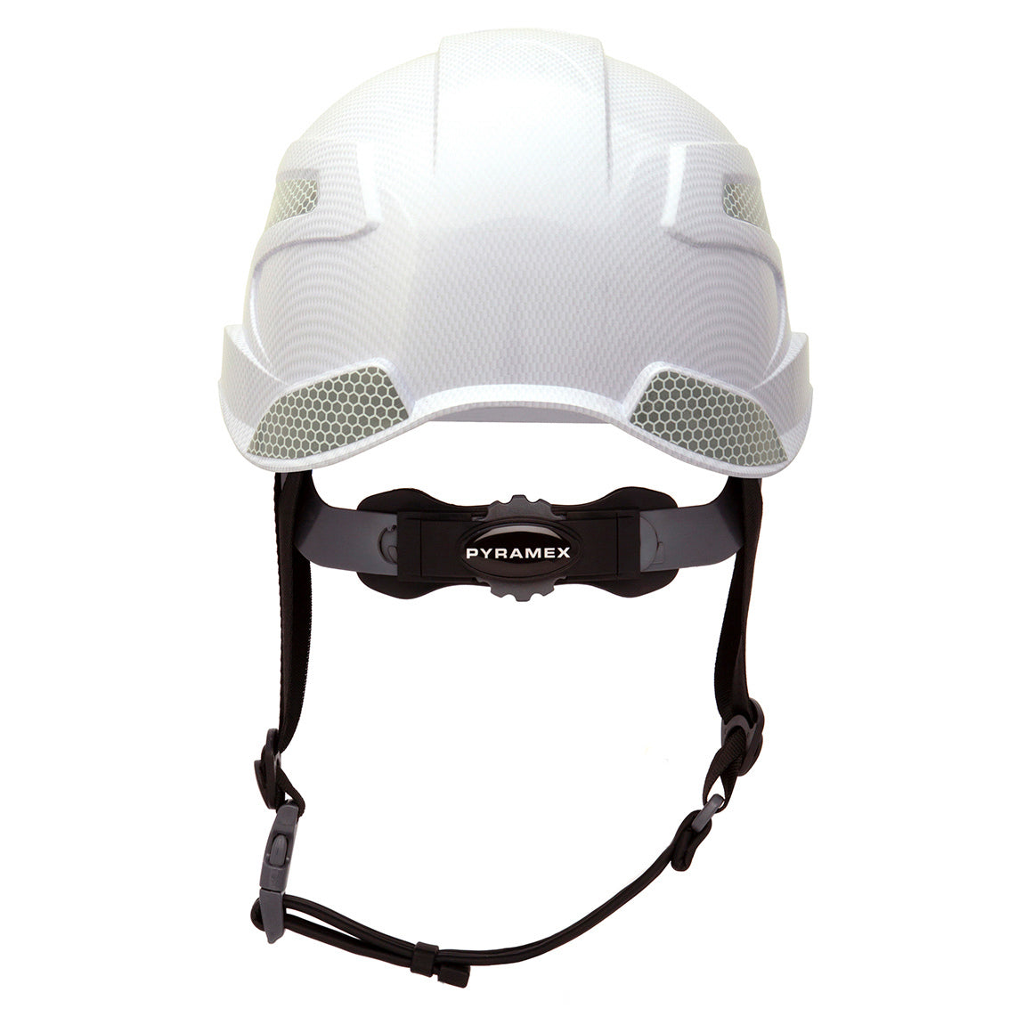 Hi-Vis Lime Hard Hats - Pyramex - Adjustable Suspension
