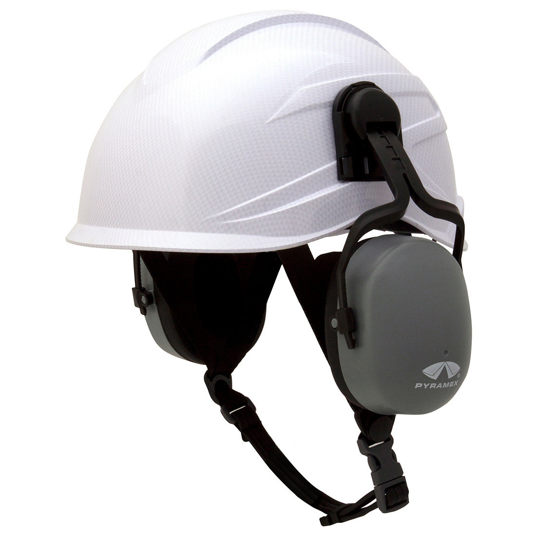 Hi-Vis Lime Hard Hats - Pyramex - Adjustable Suspension