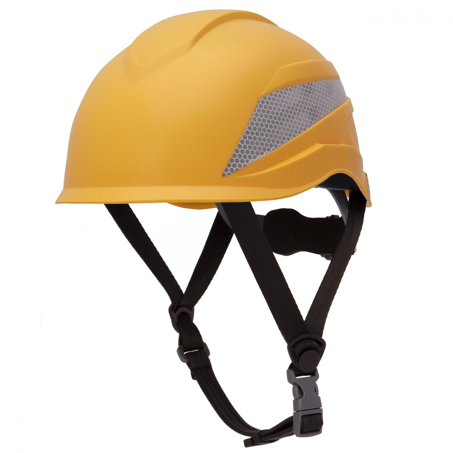 Hi-Vis Lime Hard Hats - Pyramex - Adjustable Suspension