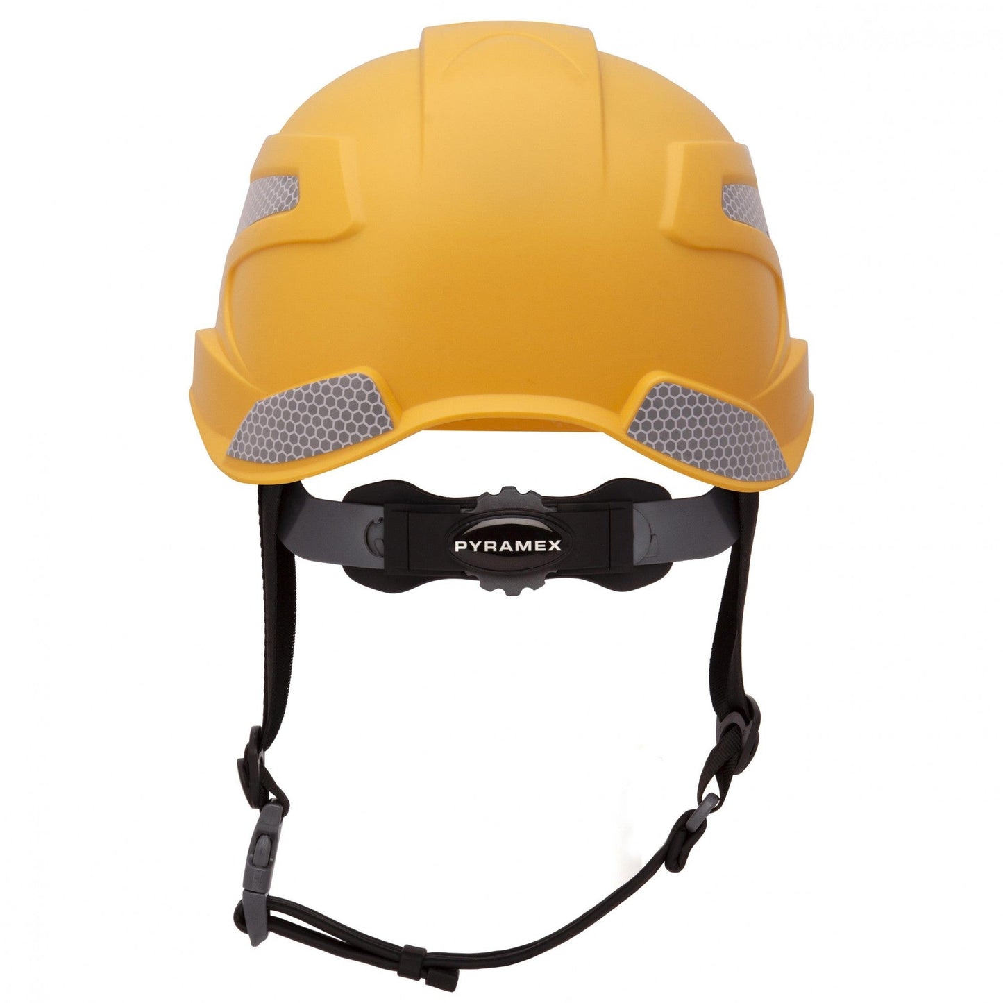 Hi-Vis Lime Hard Hats - Pyramex - Adjustable Suspension