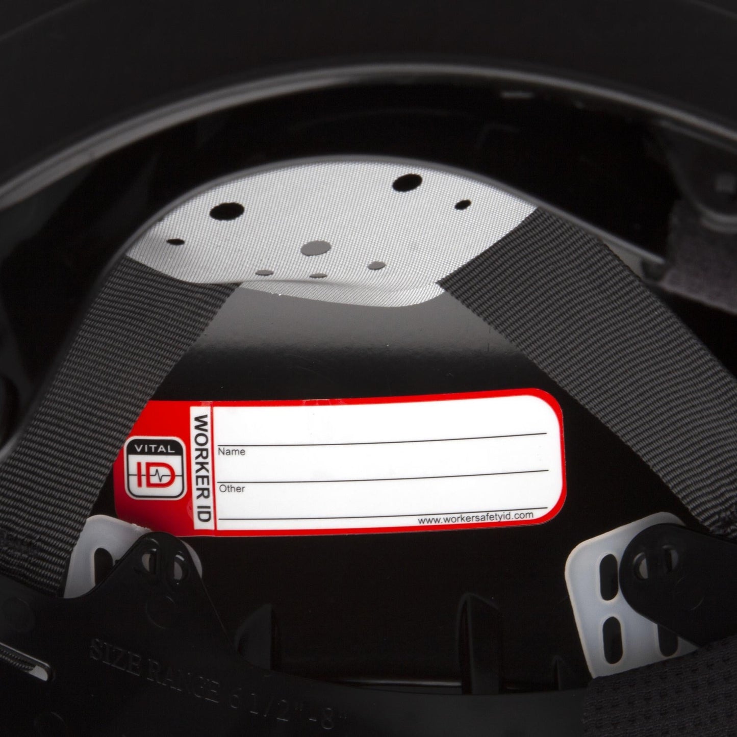 Red I.D. Stickers - Pyramex - Weatherproof Design