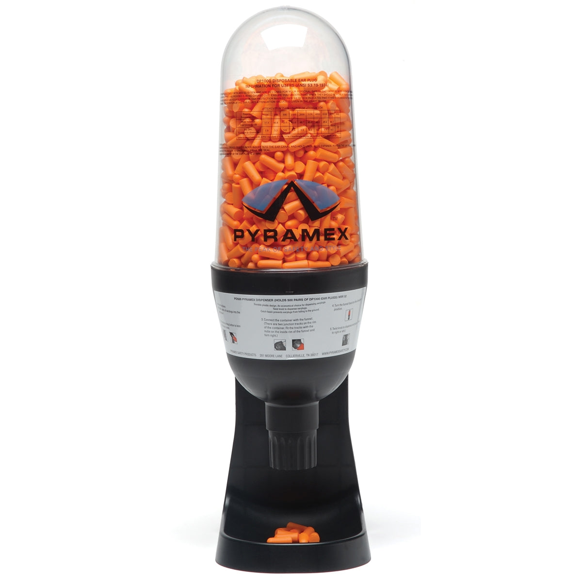 Hold Ear Plugs Dispenser - Pyramex - Durable Design