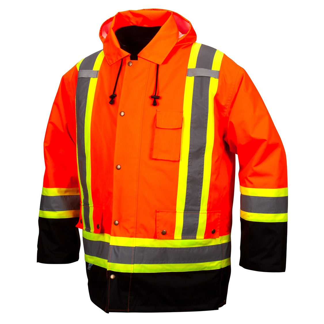 Orange Safety Jacket - Pyramex - Waterproof, Versatile