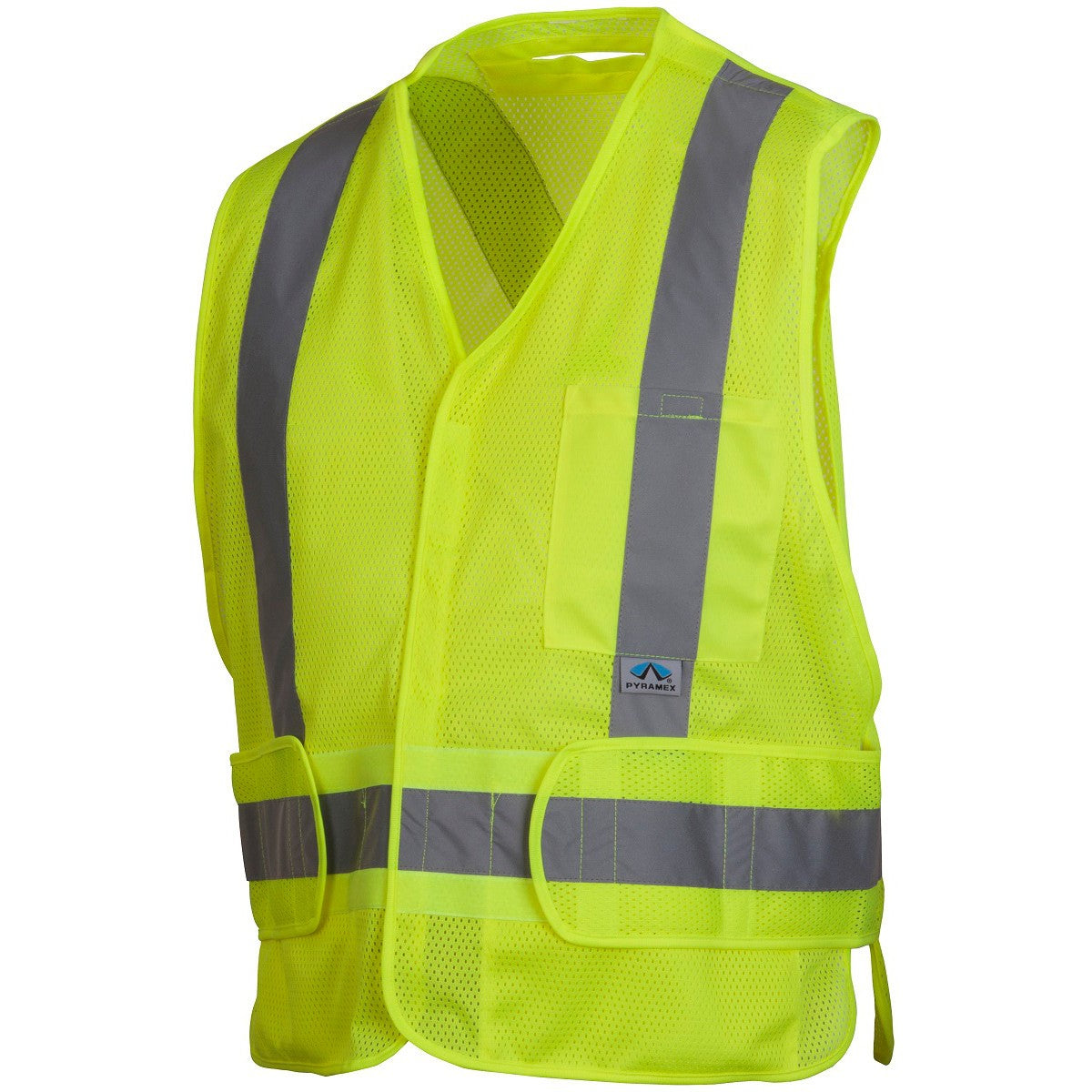 Yellow/Lime Safety Vests - Pyramex - Breakaway Mesh