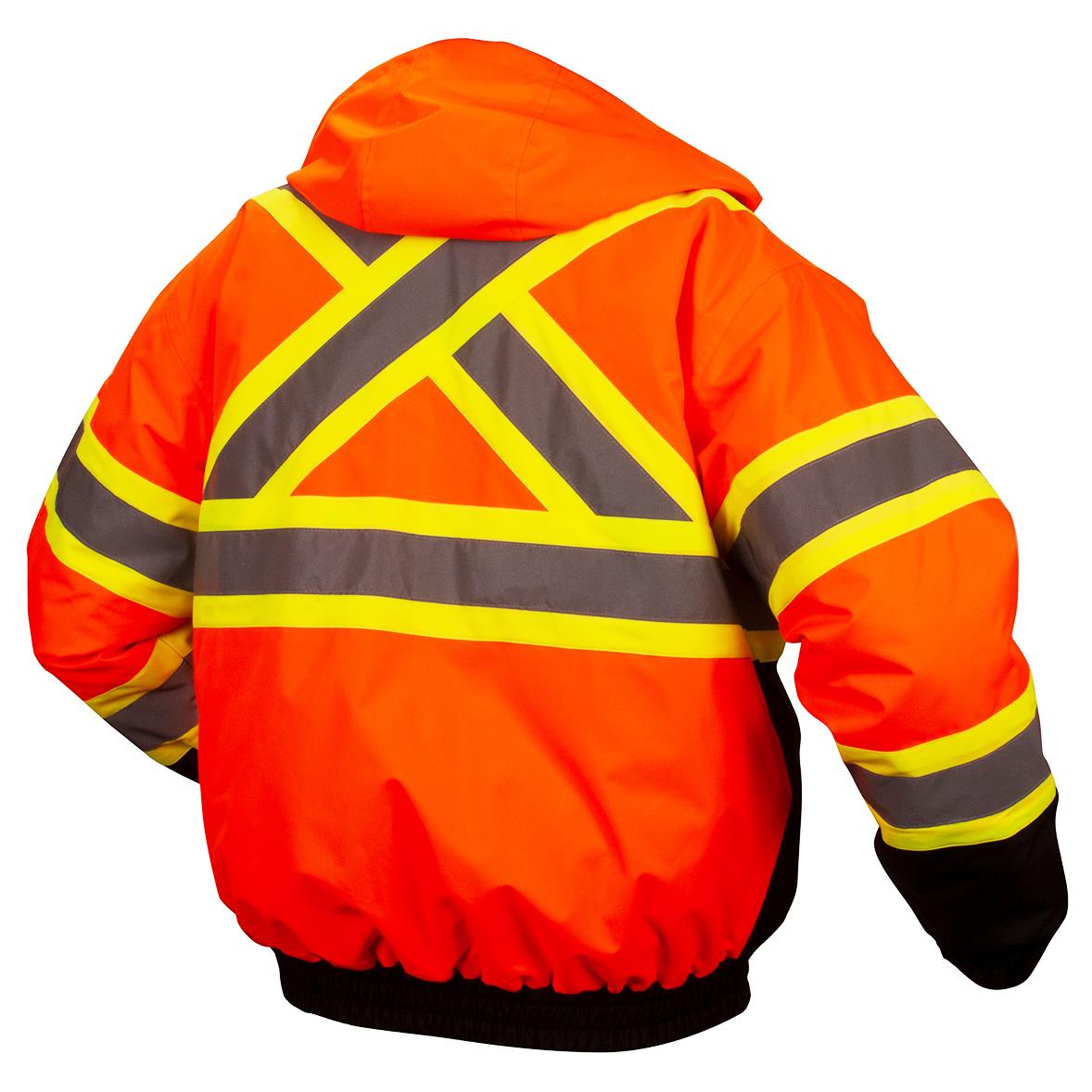 Yellow/Lime Safety Jacket - Pyramex - Weatherproof Design