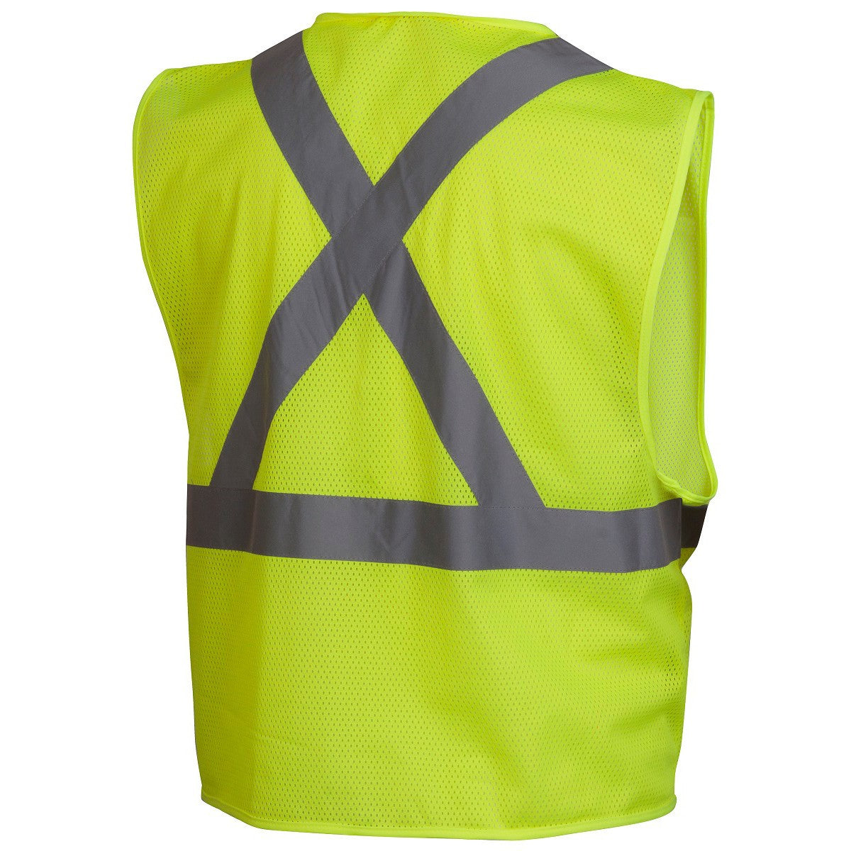 Yellow/Lime Safety Vest - Pyramex - High-Visibility Mesh